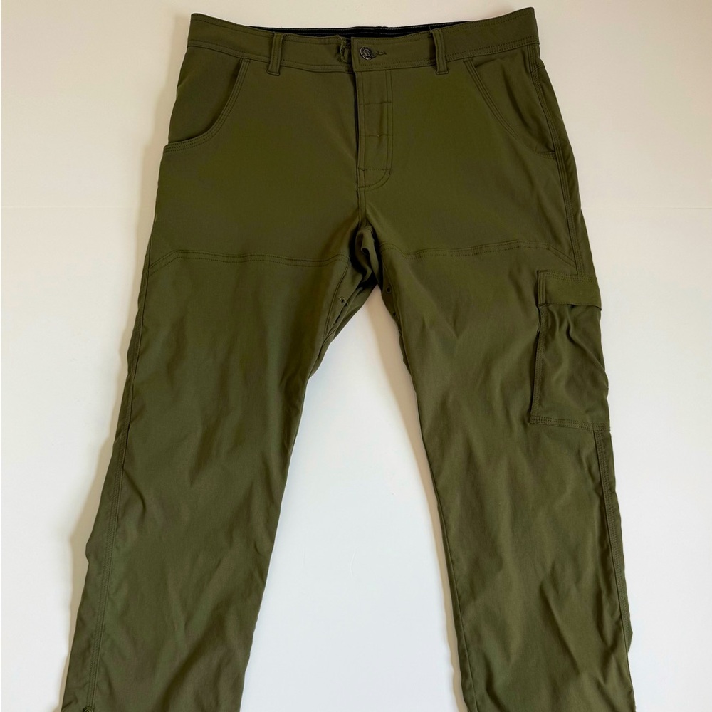 Men’s Prana Pants Dk. Green Size 33 x 33